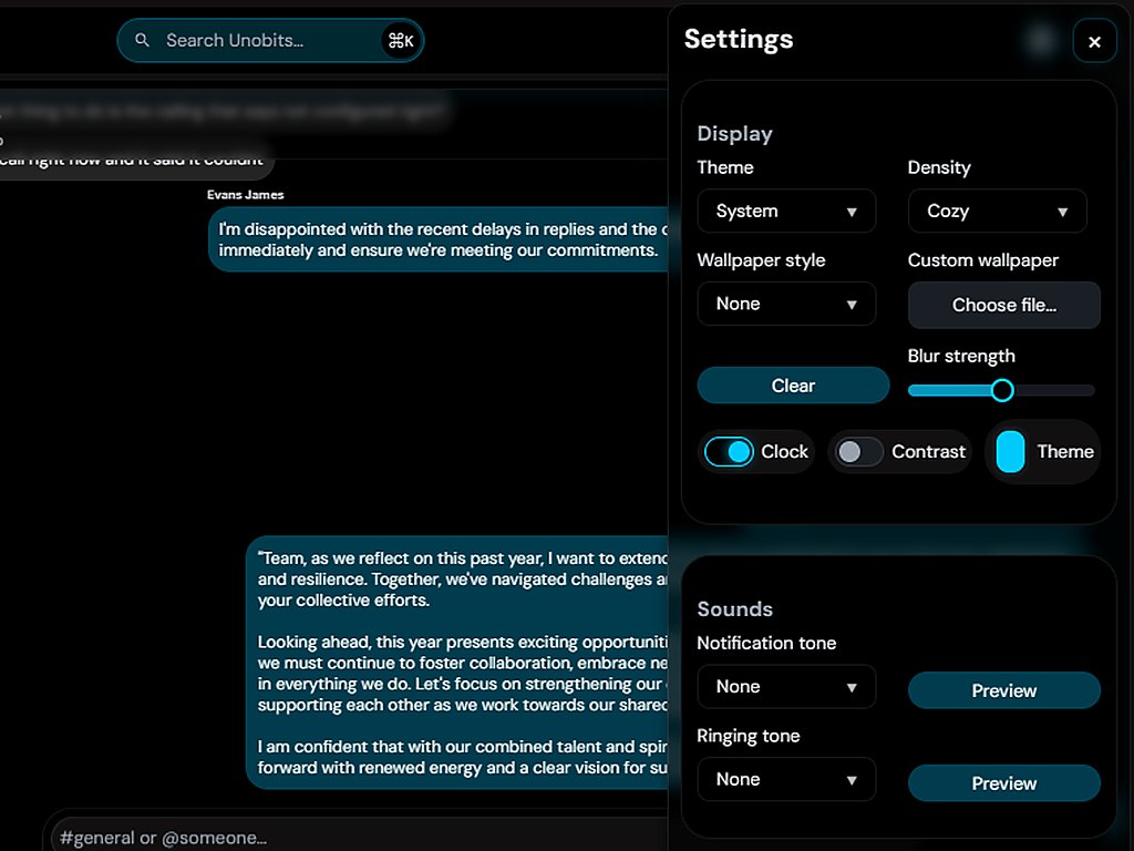 Connected to the rest of your OS